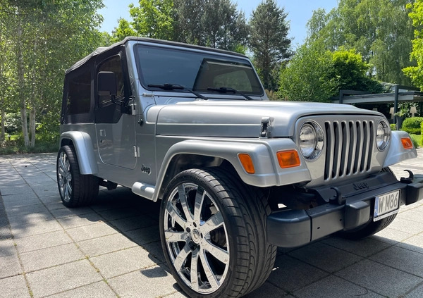 Jeep Wrangler cena 89000 przebieg: 136000, rok produkcji 2006 z Nowogrodziec małe 79